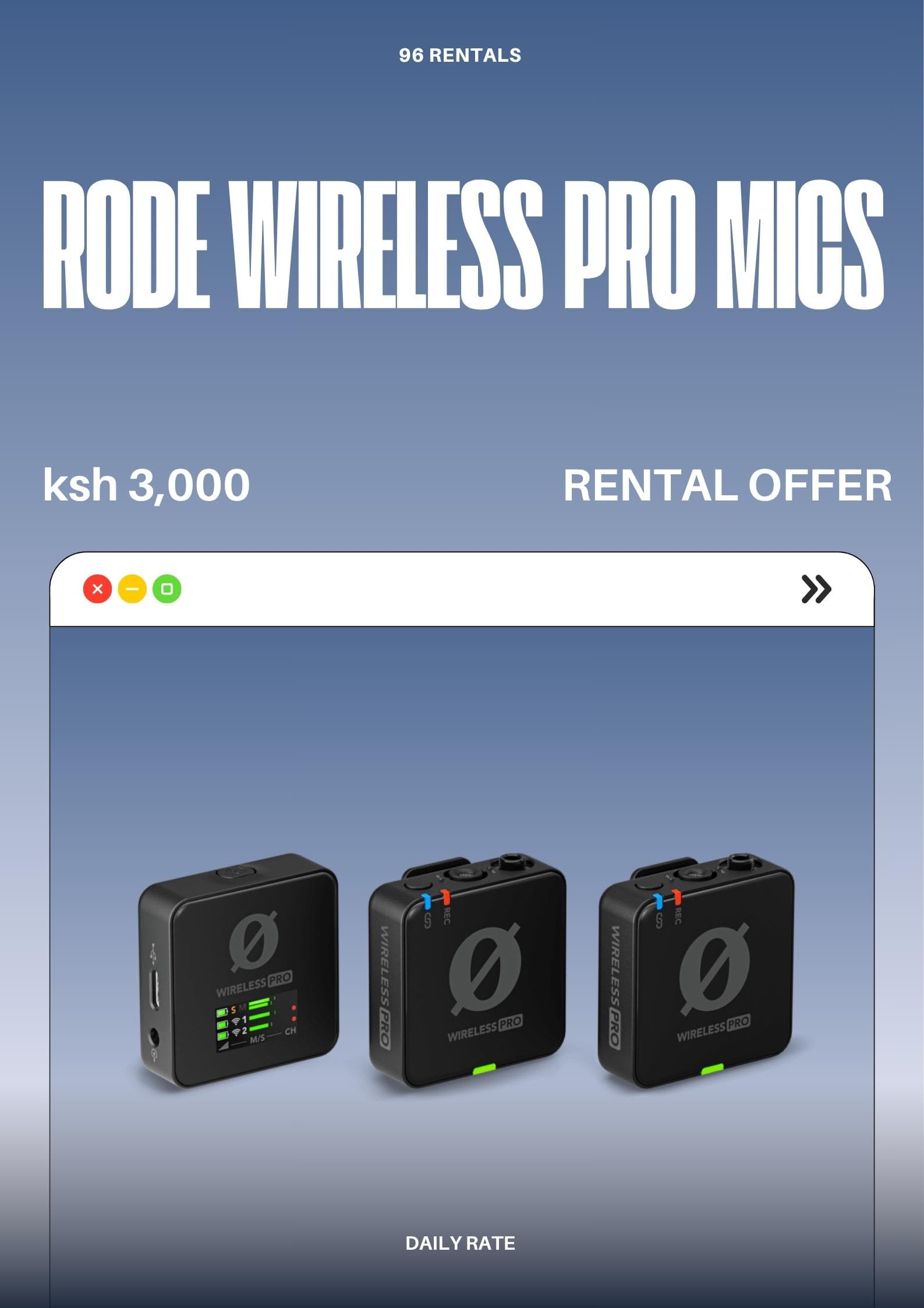 Rode Wireless Pro Mics